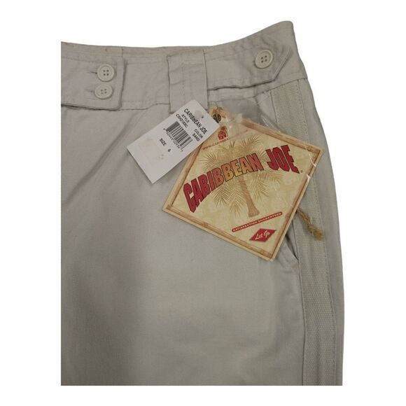 LADIE'S JUNIOR CARIBBEAN JOE SAND LOW RISE COTTON JEAN. SIZE 6 - Picture 5 of 5